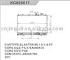 OEM:25310-28252 radiator for HYUNDAI
