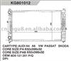 OEM:8D0 121 251P/Q auto radiator