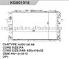 OEM:4A0 121 251M/C auto radiator