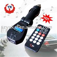 Car Mp4 Player Fm Transmitter large LCD screen