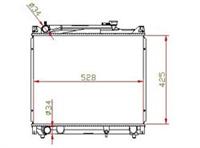 auto radiator for SUZUKI