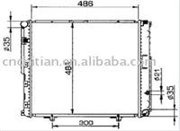 Aluminum Radiator for Benz 126/ 560`84-85