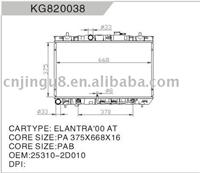 Radiator for Hyundai Oem: 25310-2d100