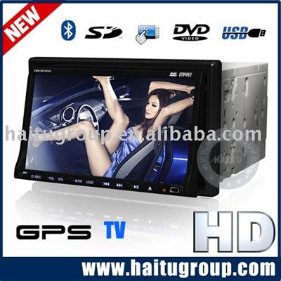 Double Din Dvd Player with Gps&tv&bluetooth All in One