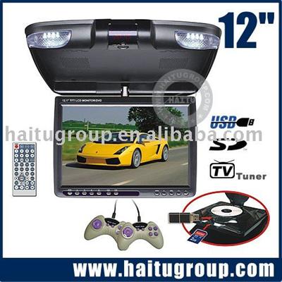 Flip Down Dvd with Game Function&12