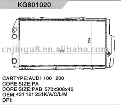 Auto radiator  433121251J