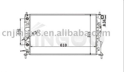 Auto radiator buyer for VECTRA B2.0D