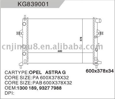OEM:1300189  auto radiator
