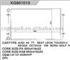 Auto Radiator for Audi 1j0 121 253a/ J/ Q/ H/ N/ P