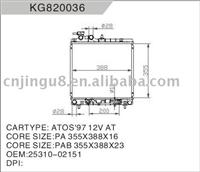 OEM:25310-02151 radiator for HYUNDAI