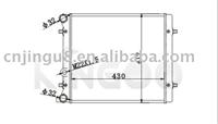 Auto radiator for VW LEON TOLEDO II SKODA OCTAVIA BORA GOLF IV