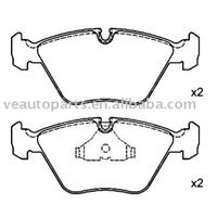 car brake pads for jaguar ( VE1394)