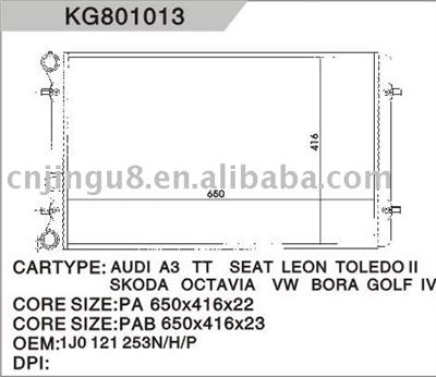 Auto radiator 1J0 121