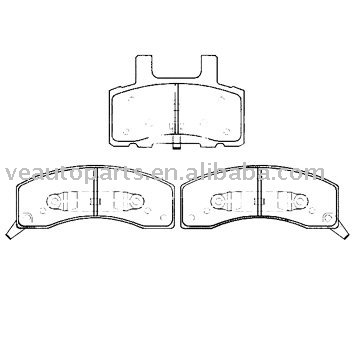 brake pad for cadillac ( VE1459)