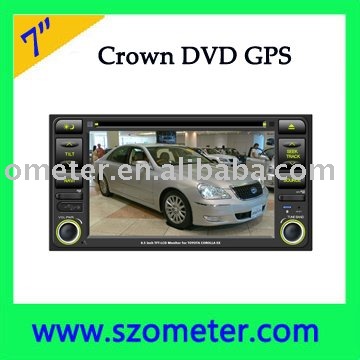 Crown Car Dvd with Pip and Rds and Mp5 and Virtual Disc and Gps 6. 0 System