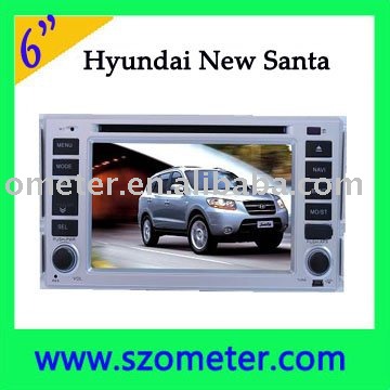 Special car dvd player for Hyundai New Santa