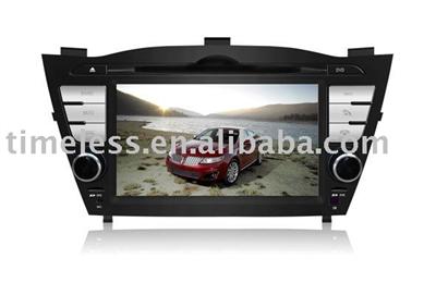 7 inch special car dvd player for Hyundai IX35 with digital panel, 6 disc memory, picture in picture