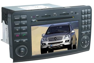 2 Din Car DVD Player for ML350 with built-in GPS, Dual