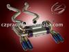 EXHAUST for BMW E92(M3 E46) catback with titanium coated taip