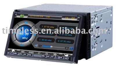 2 Din Car DVD Player with built-in GPS, Dual Zone,Digital Panel, RDS,3D Menu(TID-7300: New)