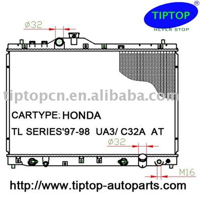 Automotive Radiator For: Honda Tl Series'97-98 Ua3/ C32a at Hd017