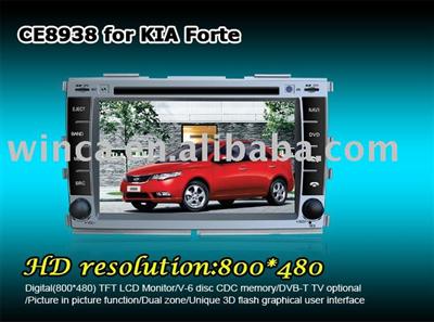 DIGITAL PANEL car DVD player for  KIA FORTI