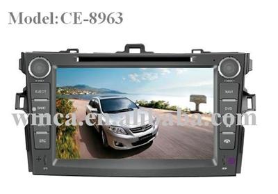 Car DVD player for Toyota Corolla