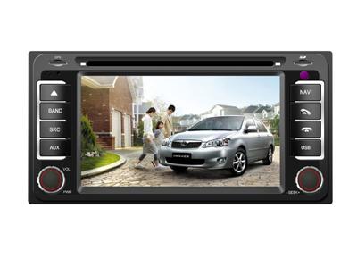 Two din Car DVD Player With TV/AM/FM/Bluetooth/USB/SD CARD/GPS