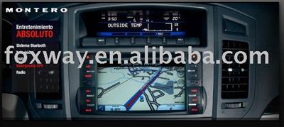 Mitsubishi montero car dvd with GPS