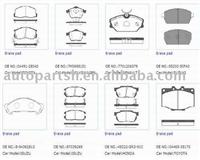 Suzuki Brake Pad 7701206379