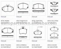 Fiat Brake Pad 9948626