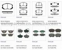 VW Chevrolet Brake Pad 1J0698151