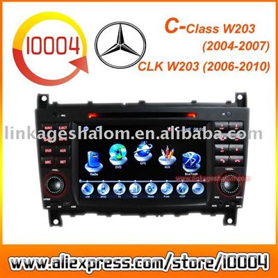 7 inch Car DVD Player for Benz C- Class(BZ-203)
