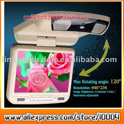 Flip Down DVD Player with SD / USB / TV / FM Function(LRM-998D)