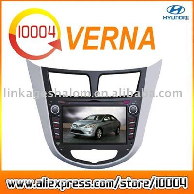 Car dvd car dvd with gps For Hyundai VERNA 2010~2011 (LS-6033)