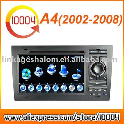 Digital screen special car dvd for Audi A4 2002-2008