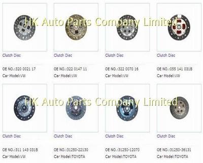 VW   Clutch Disc 320 0021 17