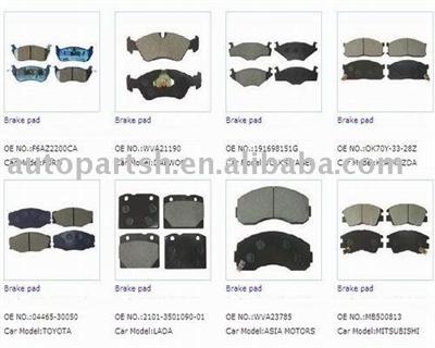Lada Brake Pad Mitsubishi