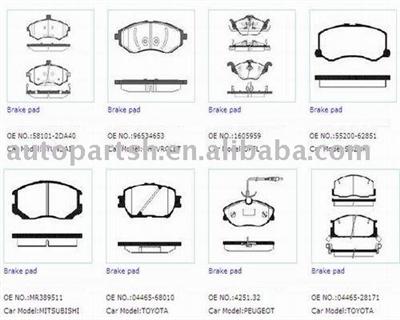 Chevrolet Brake Pad 58101-2DA40