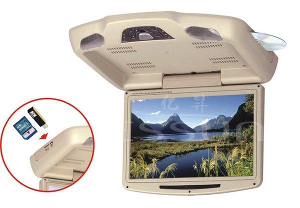 12 1 Inch Car Roof Mounted Monitor With Dvd Player Application Auto