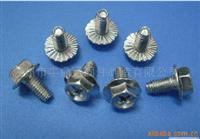 Outside hex flange screw