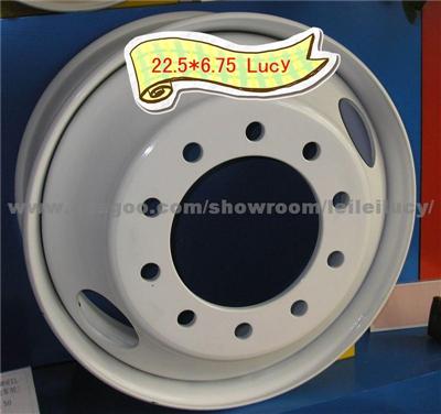 Truck wheels  22.5*6.75 TS16949,DOT