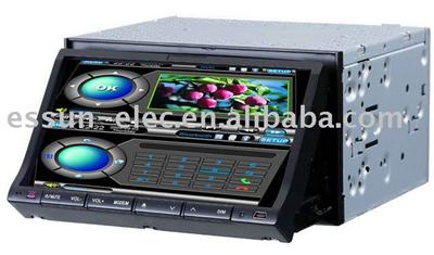 7 inch touch screen double din car audio GPS