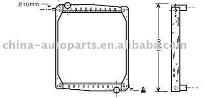 TRUCK RADIATOR FOR SCANIA 94/114/124/144(SC-001)(OE:570468/570473/570482/1365371/1439504/1516491/7517001)