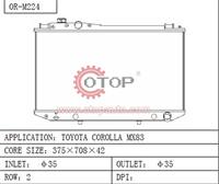 Radiator for TOYOTA COROLLA MX83 OR-M224