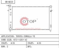 Radiator for TOYOTA COROLLA VX OR-M223