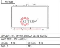 Radiator for TOYOTA COROLLA AE101 OR-M218