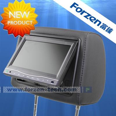 7'' Headrest Car Dvd Player With Touch Key & Touch Screen Multi-function