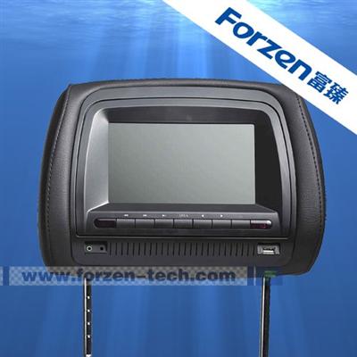 7'' headrest car DVD player with sony lens touch screen