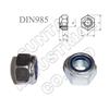 nylon insert lock nut , din985 , din982